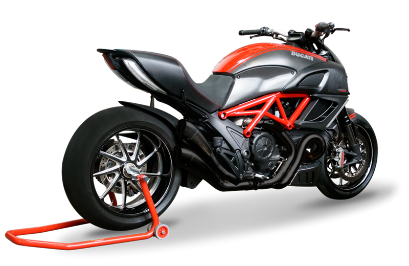 HPCorse - Hydroform muffler for Ducati Diavel, 2011 - 2016