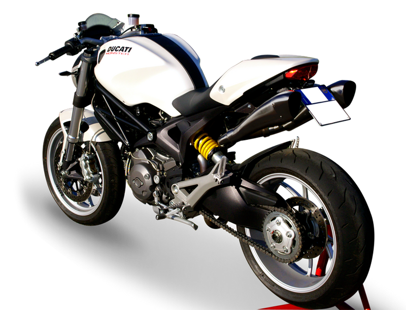 HPCorse - Hydroform muffler for Ducati Monster 1100 (2010-2014), 769 (2010-2014), 696 (2008-2014)