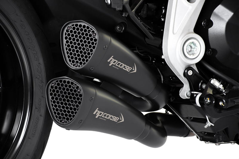 HPCorse - Hydroform Short muffler for Ducati Diavel 1260 for race use only