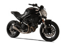 HPCorse - Hydroform Classic Satin Muffler for Ducati Monster 797