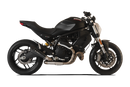 HPCorse - Ecoxtreme 260mm muffler for Ducati Monster 797 (refer to photo - "@" curved link arm)