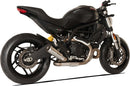 HPCorse - GP-07 Muffler for Ducati Monster 797 Muffler for Ducati Monster 797 (Curved Link Arm)