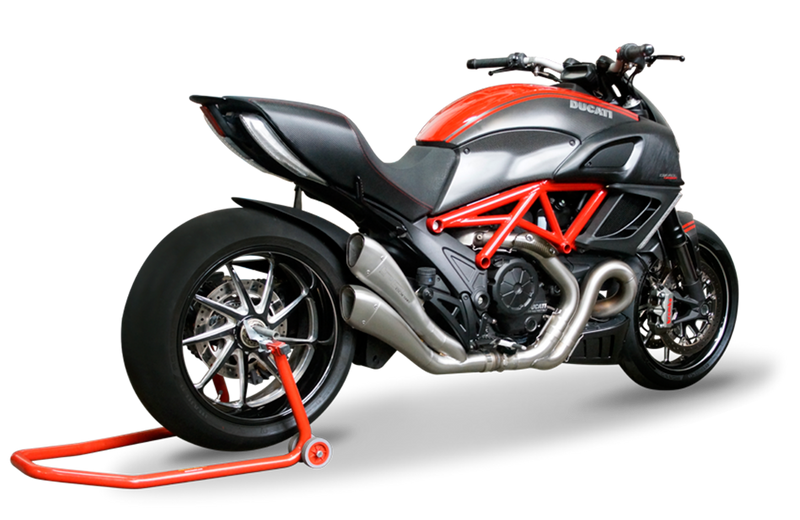 HPCorse - Hydroform muffler for Ducati Diavel, 2011 - 2016
