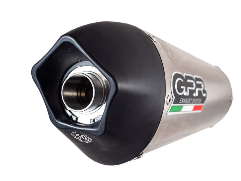 GPR Exhausts - 2:1 Titanium, Homologated Catalized Full Exhaust System for KTM LC8 950 Adventure-S 2003-2007