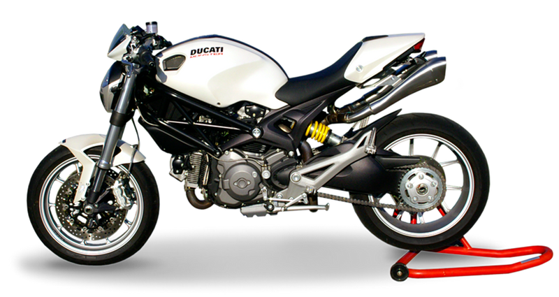 HPCorse - Hydroform muffler for Ducati Monster 1100 (2010-2014), 769 (2010-2014), 696 (2008-2014)