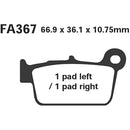 EBC - Brake Pads (FA367/2X)